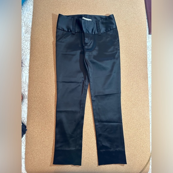 ALICE + OLIVIA - BLACK PANTS - Sz 0 - Picture 3 of 3
